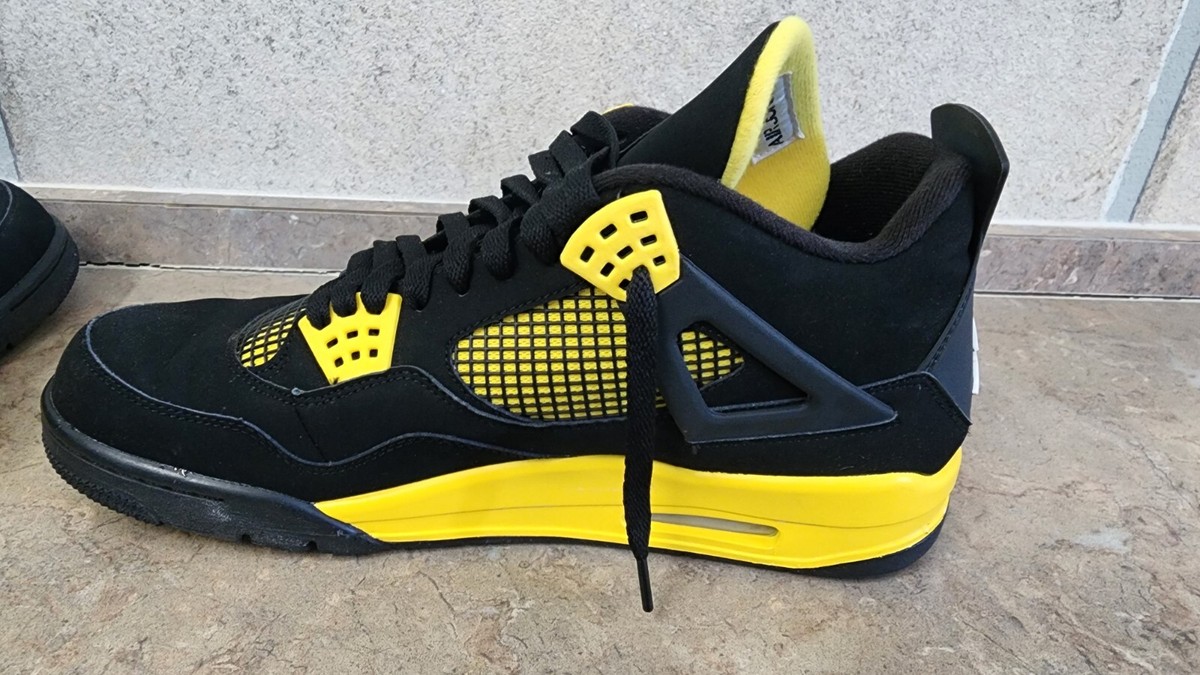 2012 Jordan 4 Retro Low Thunder 308497-008 888507962867| eBay 2012 Jordan 4 Retro Low Thunder 308497-008 888507962867| eBay