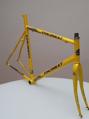 Fondriest time trial frame 700 c team colors Roslotto , Palmans 1998 - Photo 13/24
