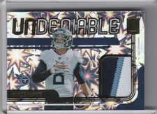 2019 PANINI UNPARALLELED #UN-MM MARCUS MARIOTA 3-COLOR PATCH TITANS 26/50 9299