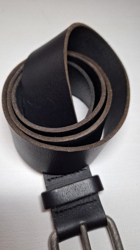 Brown Genuine Leather Belt Wide Brown Belt Made in India Size Medium - Picture 13 of 14