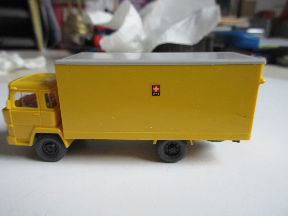 Wiking 1:87 Magirus Furgone LKW Post/PTT !!! - Immagine 2 di 4