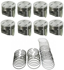 Sealed Power Flat Top Pistonsmoly Rings For 1968-84 Chrysler Dodge 318 5.2l 040 Sealed Power Flat Top Pistonsmoly Rings For 1968-84 Chrysler Dodge 318 5.2l 040
