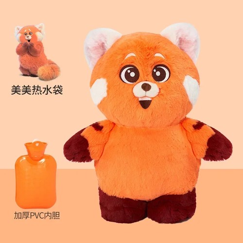 500ML Lilo & Stitch Hot Water Bottle Bag Warmer Cover Plush Fluffy Kids Toy Gift - Picture 5 of 14