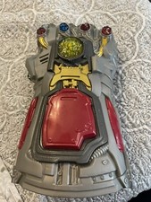 Avengers Endgame Electronic Infinity Gauntlet Hasbro 2018 TESTED Iron Man Silver