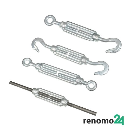 Edelstahl Wantenspanner INOX SPANNSCHLOSS Seilspanner Spannschlösser Gabel V4A E - Foto 4