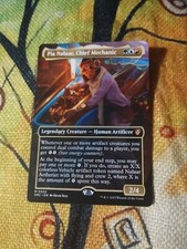 BORDERLESS Pia Nalaar, Chief Mechanic - DRC - NM - Magic: The Gathering - MTG