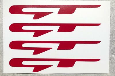 Kia GT Aufkleber 9,6x1,4 für Proceed Ceed Stinger Optima 4er Set versch Farben