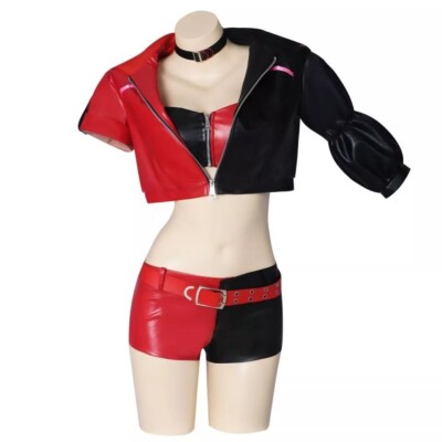 Suicide Squad ISEKAI Harleen Quinzel Joker Girl Cosplay Clothing Costume Outfit
