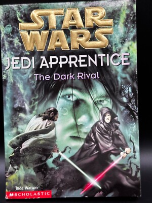 Star Wars Jedi Apprentice Book 2 The Dark Rival paperback book UNREAD Vtg 1st Ed