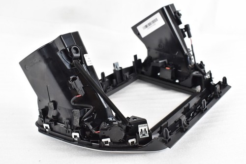 🚀 14-17 Maserati Ghibli Center Dash Display Bezel Frame w/ Air Vents OEM - Picture 10 of 24