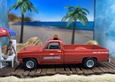 1984 GMC Sierra Indy 500 Emergency Vehicle 1/64 Loose Collectible Diecast