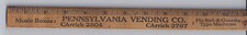 1950s? Carrick Pennsylvania Automaten Anzeige Lineal Pin Ball Juke Boxen Konsole