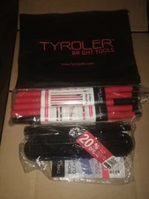 Tyroler 2-in-1 High Window Cleaner Squeegee 12"-80" Anti-Rust Handle