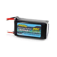 HobbyStar 1300mAh 4S 14.8V 35C LiPo Battery QAV210 FPV250 Quad