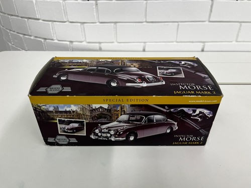 Model Icons Inspector Morse Jaguar Mark 2 701001 Scale 1:18 Special Edition - Picture 2 of 5