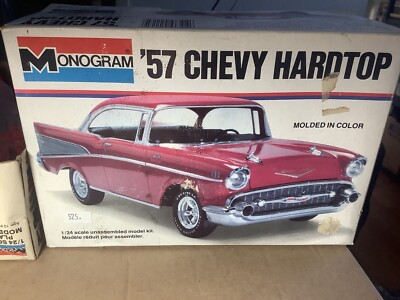 '57 Chevy Hardtop 1:24 モデルキット新品、未開封品、希少 1957 Chevy Hardtop 1:24 Model Kit 2225 / Monogram | eBay