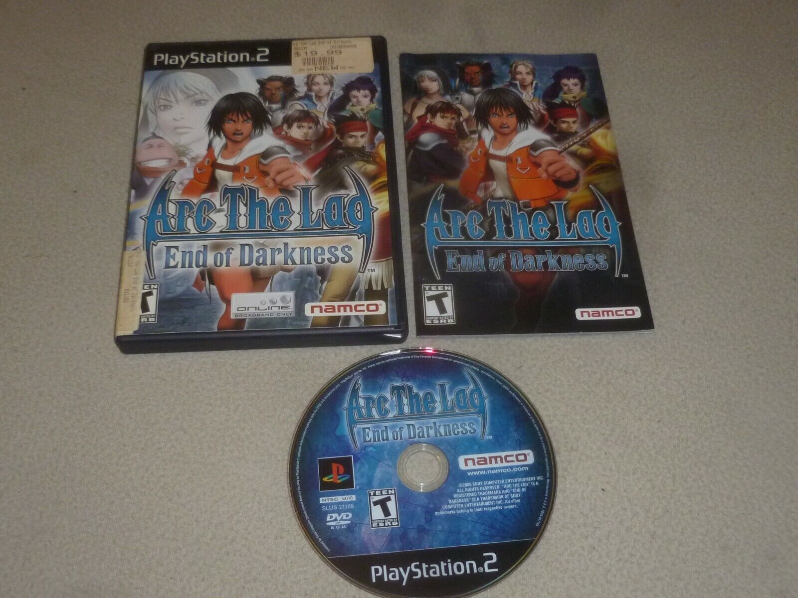 Arc the Lad: End of Darkness - (PS2) PlayStation 2 [Pre-Owned