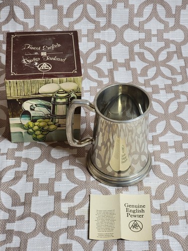 Fine English Pewter Tankard  Mug - Bild 1 von 6