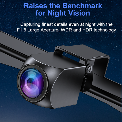 170° CMOS Car Rear View Reverse Backup Parking Camera License Plate Waterproof - Picture 8 of 10