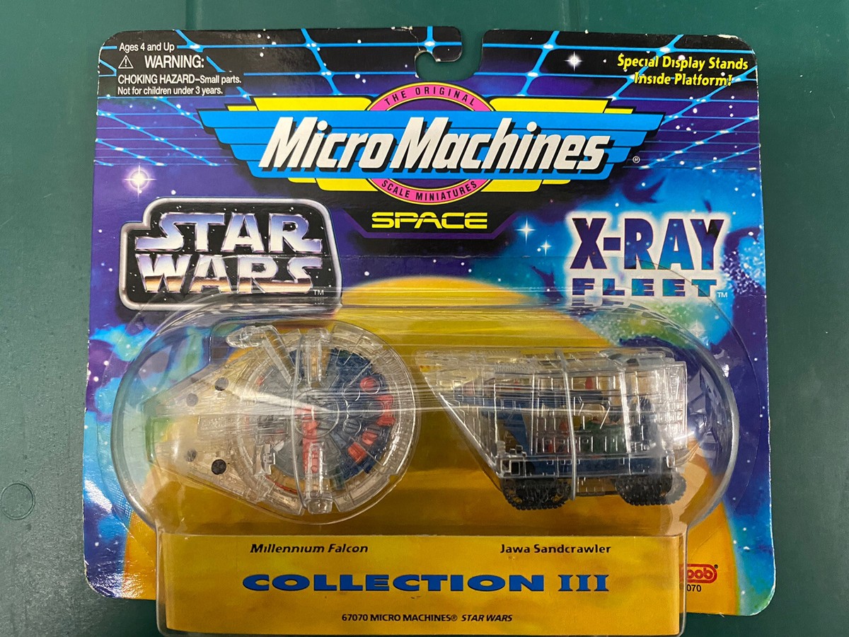 Star Wars III Micro Machines X-Ray Fleet Space Ship Toy Set