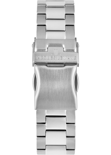 Jacques Lemans Eco Power Solar Chronograph 50-1B, limitiert, Edelstahl NEU - Bild 2 von 3