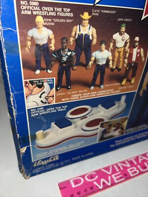 Vintage 1986 Lewco Over The Top Action Figure Two-Pack W Vintage 1986 Lewco Over The Top Action Figure Two-Pack W