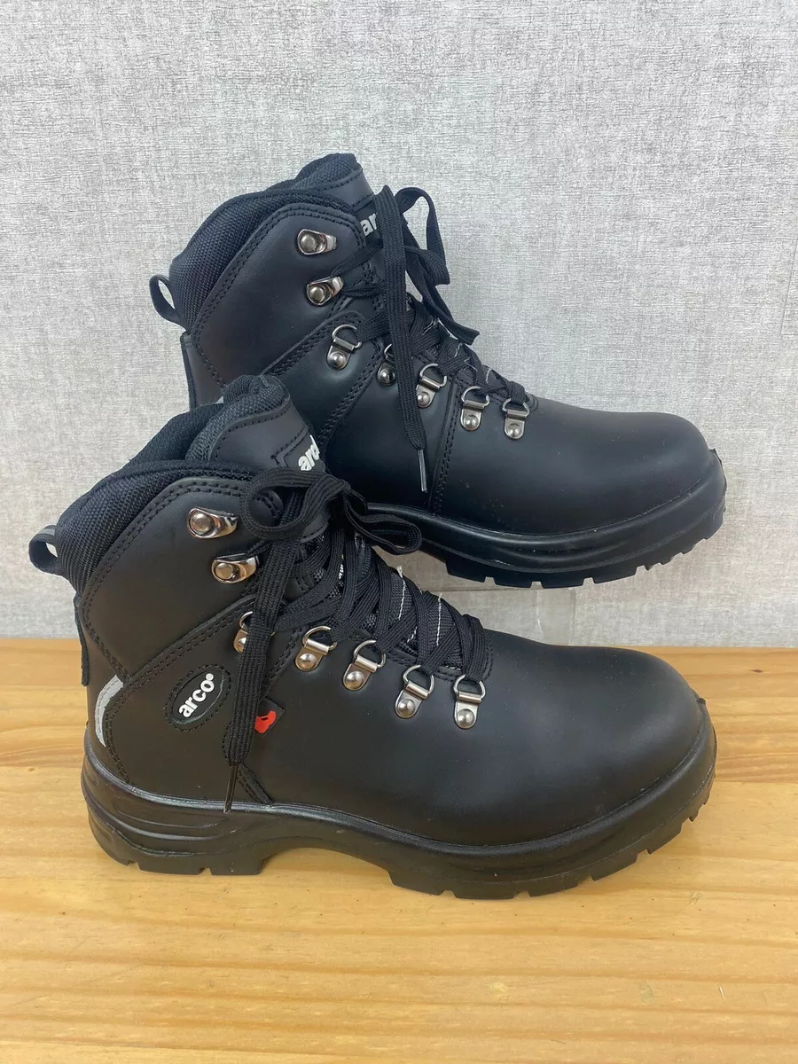 Arco ST201 Black S3 Internal Met Guard Safety Boots Size UK 6 EUR