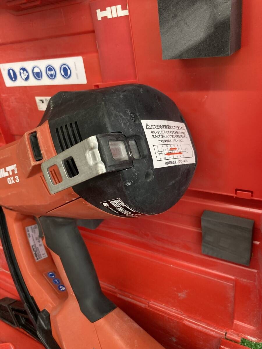 ヒルティ　GX3 Hilti GX 3 Gas-Actuated Fastening Tool GX3 GX-3 w/Case good