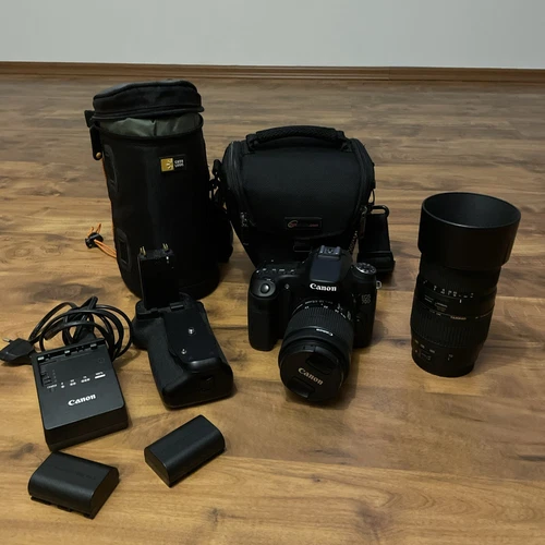 Canon EOS 70D 20.2 MP SLR-Digitalkamera - Schwarz (Kit m/ EF-S 18-55mm f/3.5-5.6