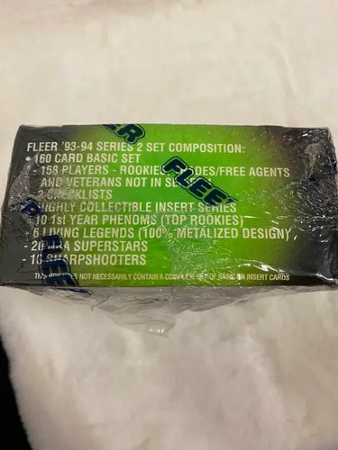 New 1993-94 Fleer Basketball Series 2 Box Factory Sealed - Picture 4 of 6