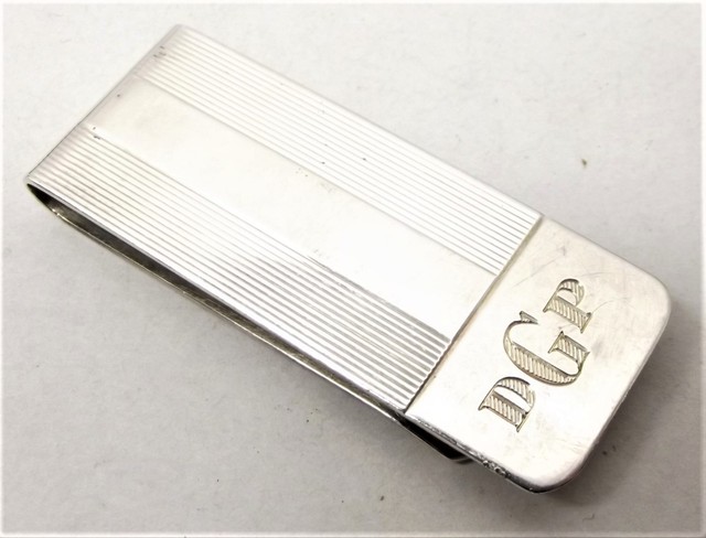 Tiffany Co Sterling Silver Classic Money Clip For Sale Online Ebay - auth tiffany co sterling silver mone!   y clip etched lines texture classic estate