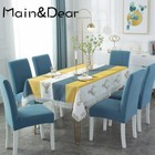 Nordic Tablecloth Cotton Linen Dining Table and Chair Cover Simple Dining Cover