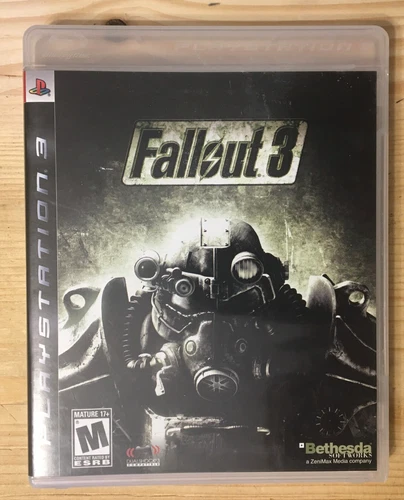 Fallout 3 PS3 (Sony PlayStation 3, 2008) Missing Manual No Scratches