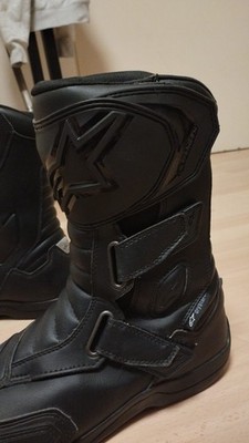 Alpinestars RADON Drystar Motorradstiefel Schuhe Schwarz Leder Gr. 45