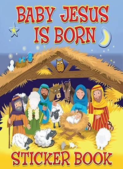 Baby Jesus is Born Sticker Book (Sticker Books),Karen Williamson