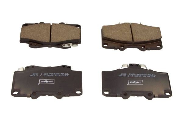 Plaquettes de frein MAXGEAR 19-1761 anti-bruit pour disques TOYOTA 04465-35030