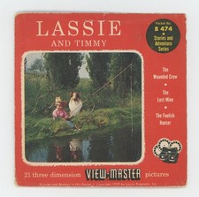 Lassie and Timmy 1959 Sawyer's View-Master Packet B-474