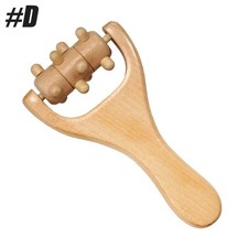 Wooden Massage- Roller Neck, Back, Face, Waist, Leg  Arm Trigger Point Massager
