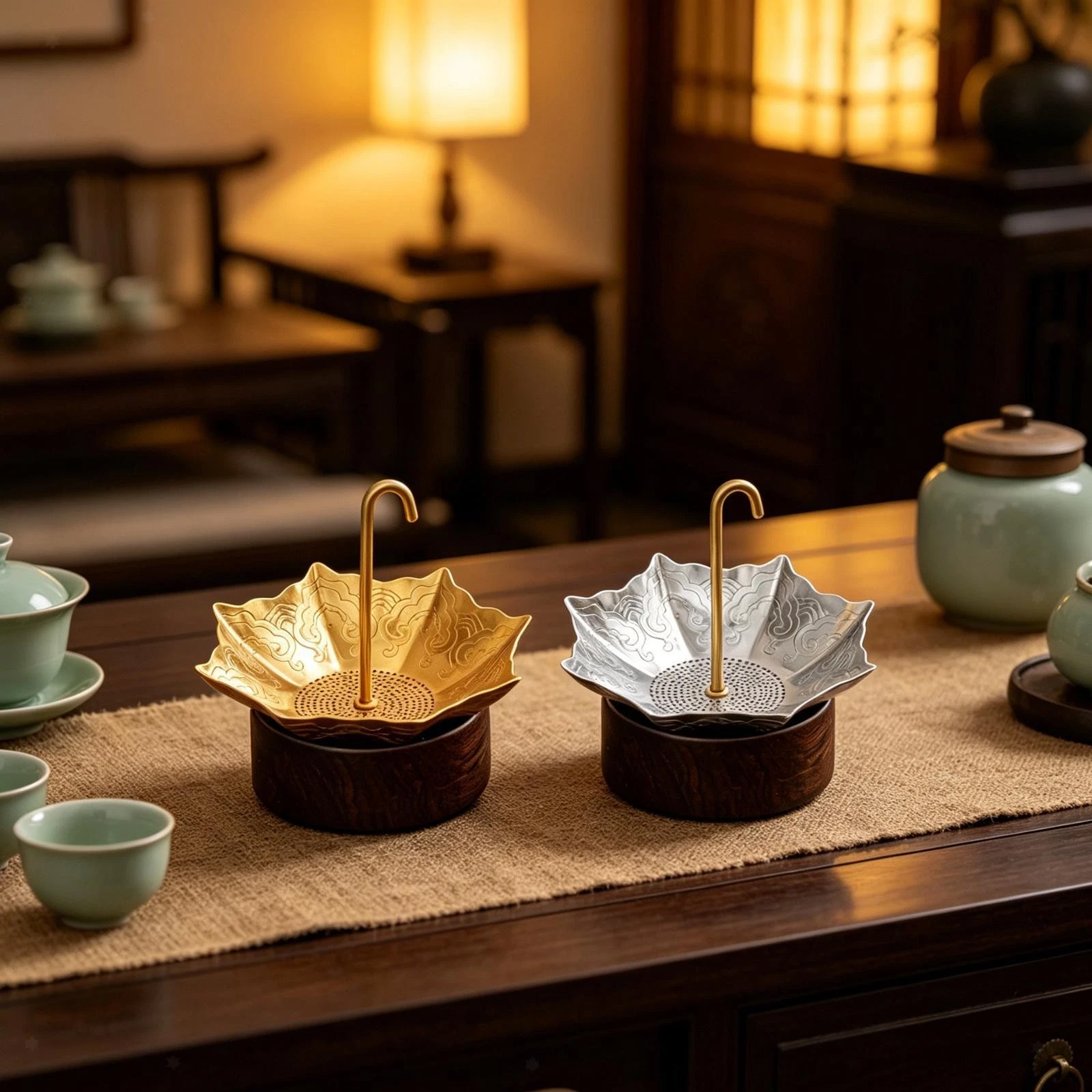 Tea Strainer Tea Filter Utensils Essential Tool Creative Umbrella Shape
Opens in a new window or tab
