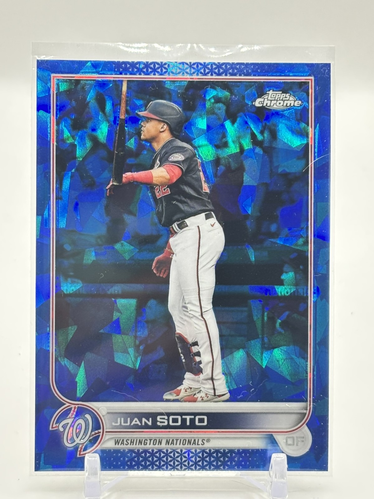 2022 Topps Chrome Sapphire Juan Soto #150 Nationals