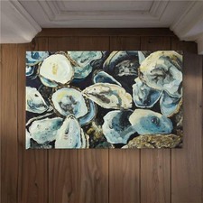 Begin Home Decor CODM2134P4MJ4Z 21 x 34 in. Oyster Shells Indoor  Outdoor Do...