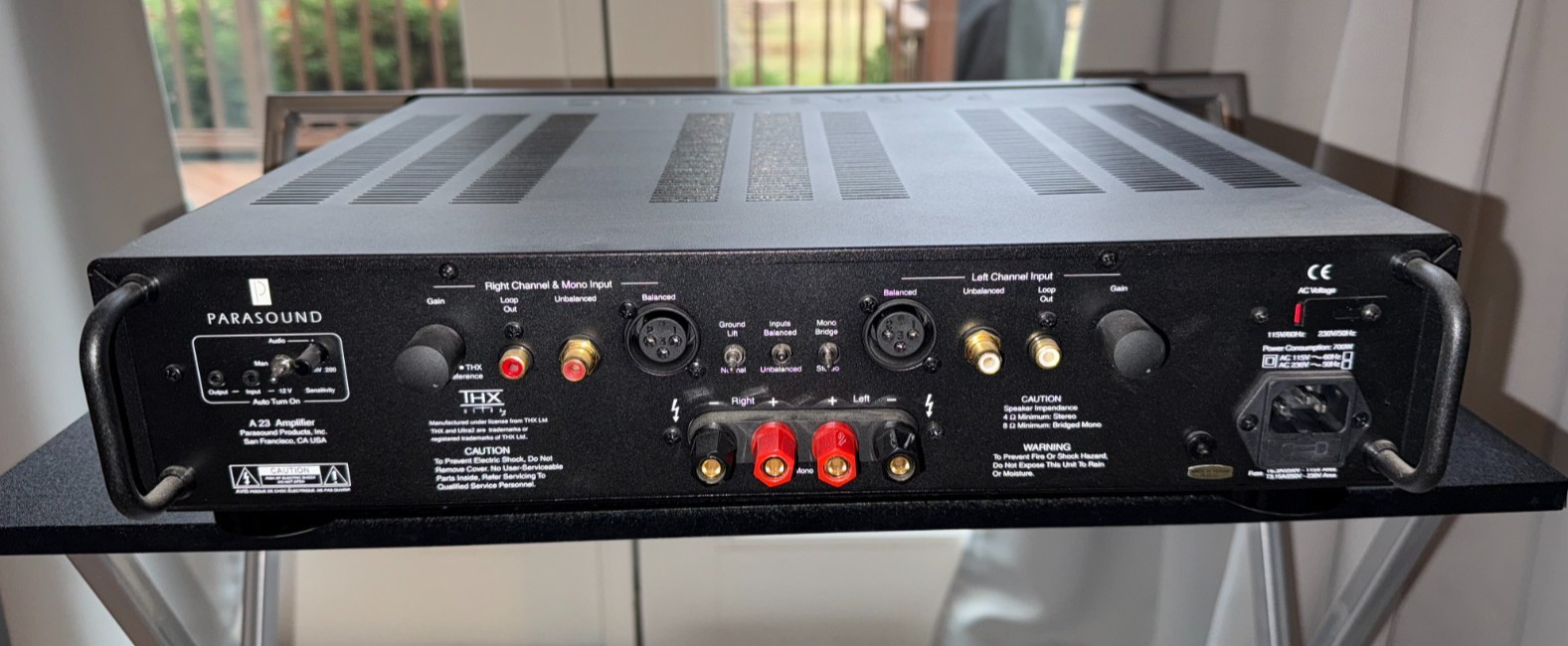 Parasound Halo A23 THX Certified Stereo Power Amplifier