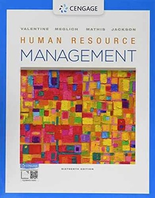 Human Resource Management - Paperback, by Valentine Sean; Meglich - Acceptable n