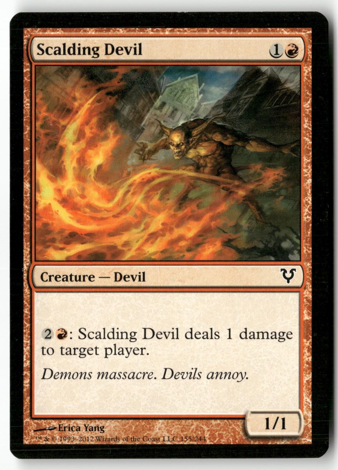 Scalding Devil 155 Magic: The Gathering Avacyn Restored 2012