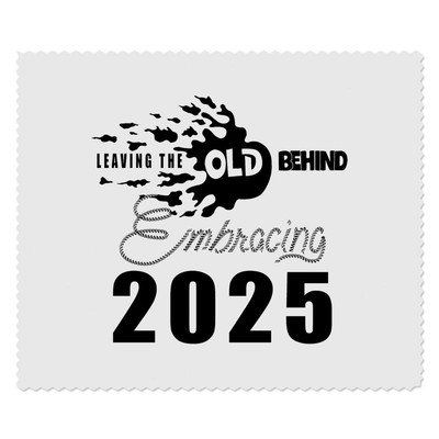 2 Linsenreinigungstücher ''Neuanfänge für ein helles 2025'' (LC00031783)