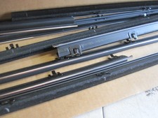 67 68 69 Barracuda Door Window Swipes Sweeps Rubber Seals W Trim Molding New