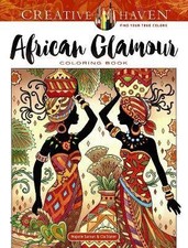 Image of Creative Haven African Glamour Coloring Book, Marj