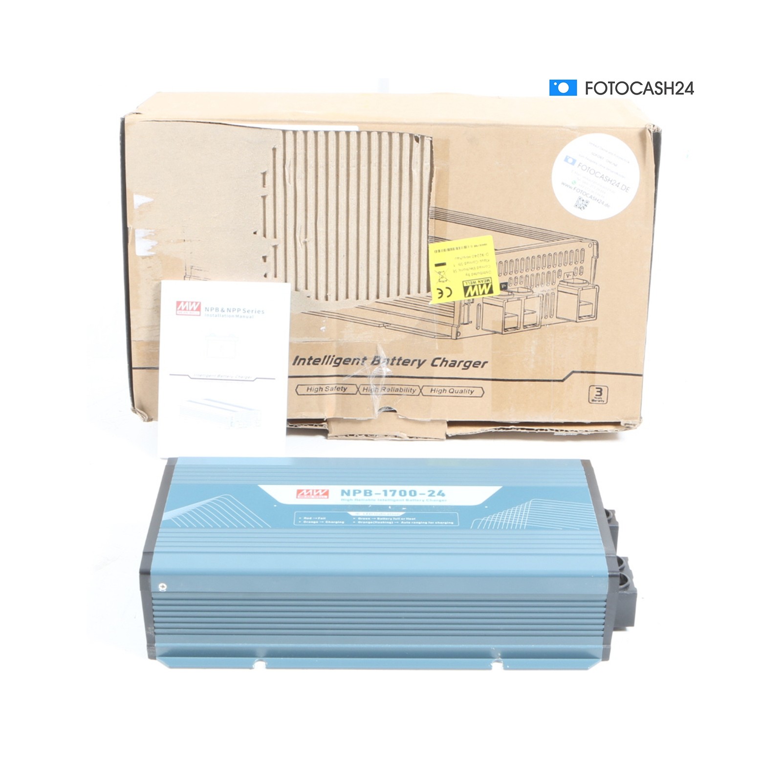 Mean Well Lead Acid Battery Chargers NPB-1700-2 + Defective (281424)