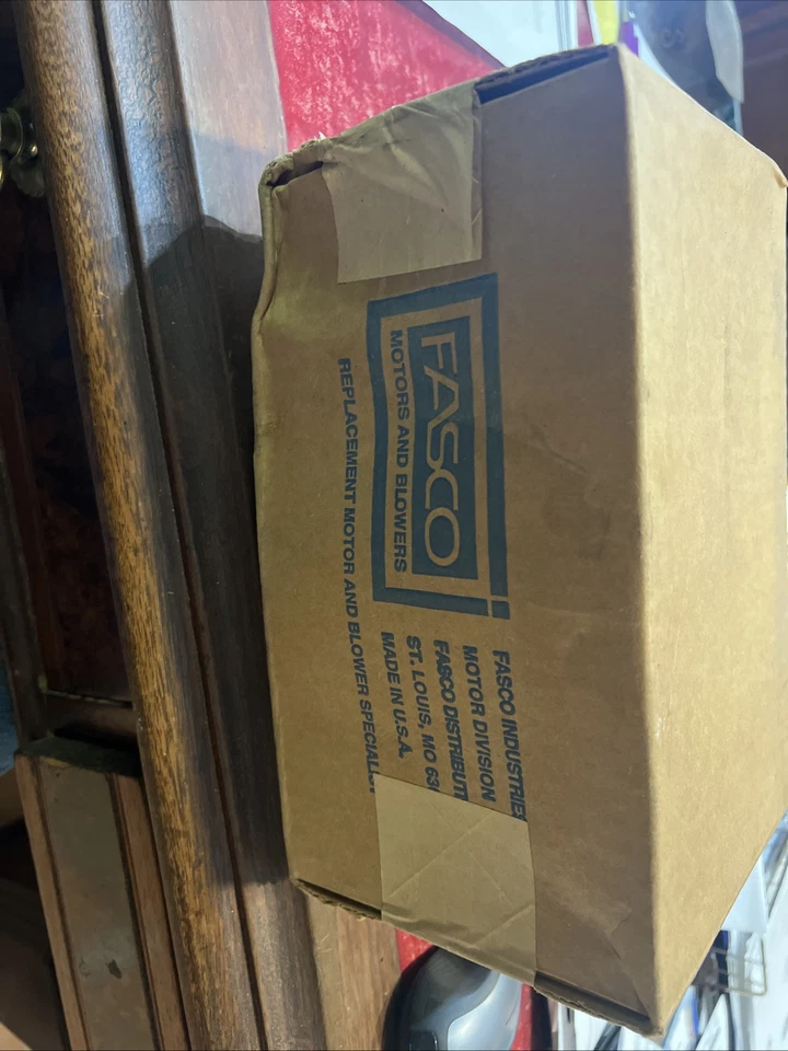 Unidad Calentador Motor Fasco D261 1/8 HP 1075 RPM 115 Voltios Protección Térmica Foto 2 de 4