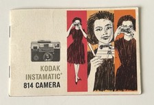 Kodak Instamatic 814 Camera Instruction Manual 1968